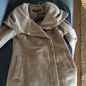 EUC Cole Haan Camel Dress Coat